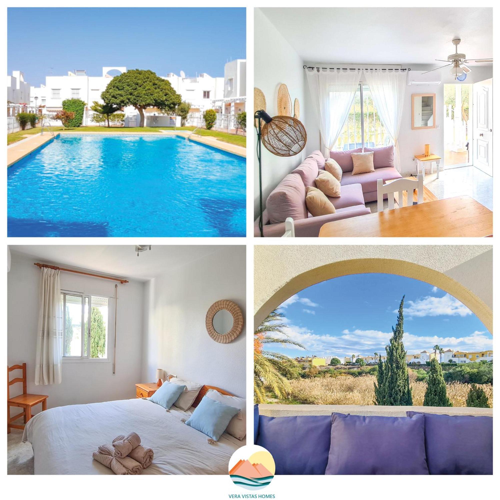 Garden Vistas. Hermoso Duplex Con Patio, Solarium Y Piscina. Vera Εξωτερικό φωτογραφία